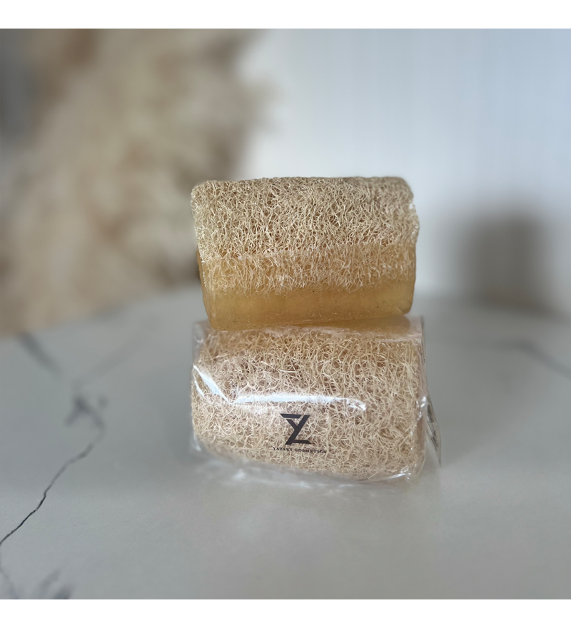 Rijst pumpkin fiber zeep
